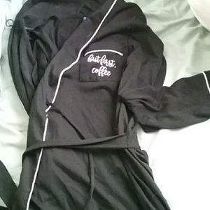 Short, black robe